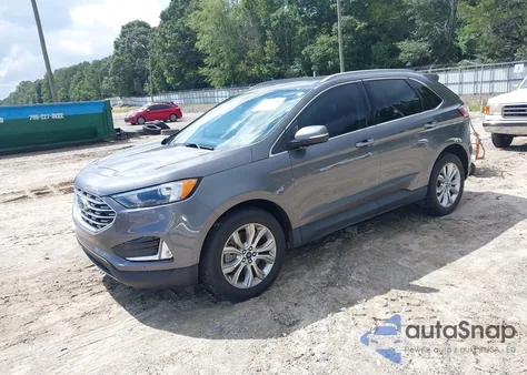 2022 Ford Edge Titanium from USA, damaged, VIN 2FMPK4K95NBA67240